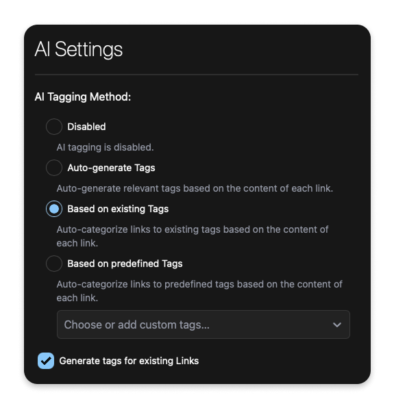 AI Tagging Image