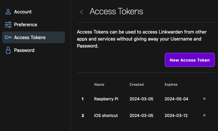 PWA feature