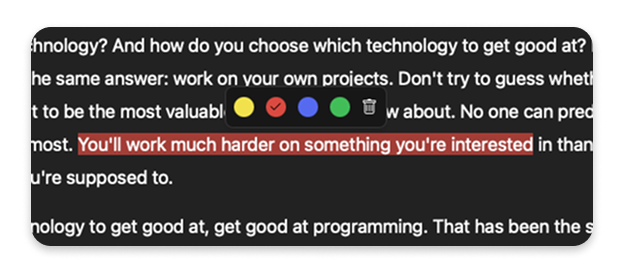 Text Highlighting Image